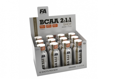 BCAA 2:1:1 SHOT 12x120ml Fitness Authority